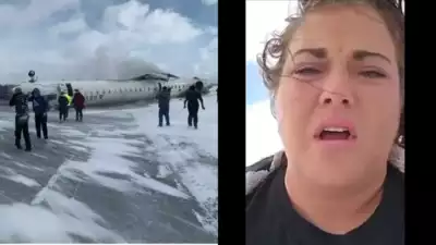 ‘I was just in a plane crash’: Survivor shares video of moment Delta jet flipped, crash-landed in Toronto