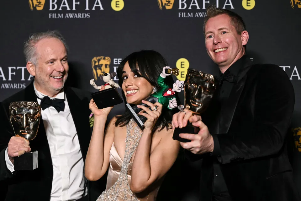 WALLACE & GONG IT Wallace & Gromit take top awards at Baftas as Conclave scoops 4 gongs including Best Film & The Brutalist also wins big