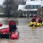 At least nine dead in US floods and heavy rain